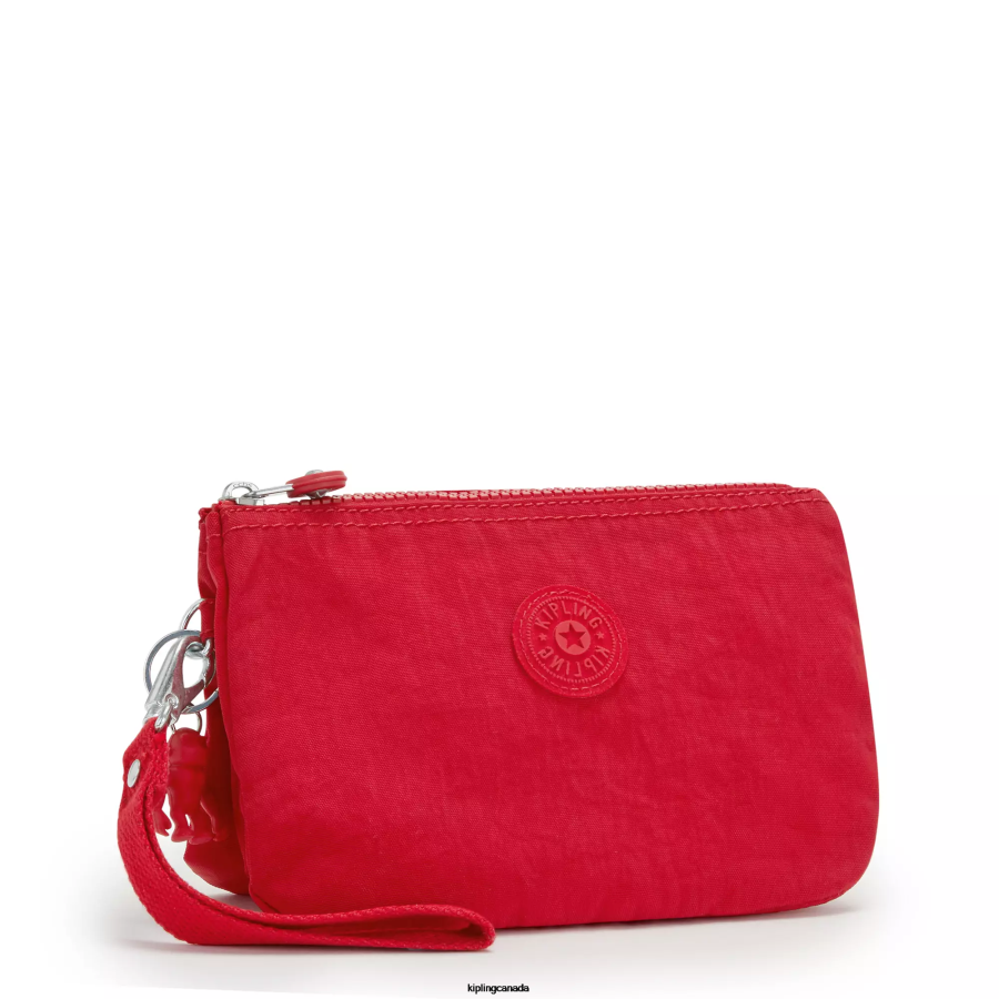 Women Wallets & Wristlets Kipling Red Rouge Creativity Extra Large Wristlet FHZD543 - Image 2