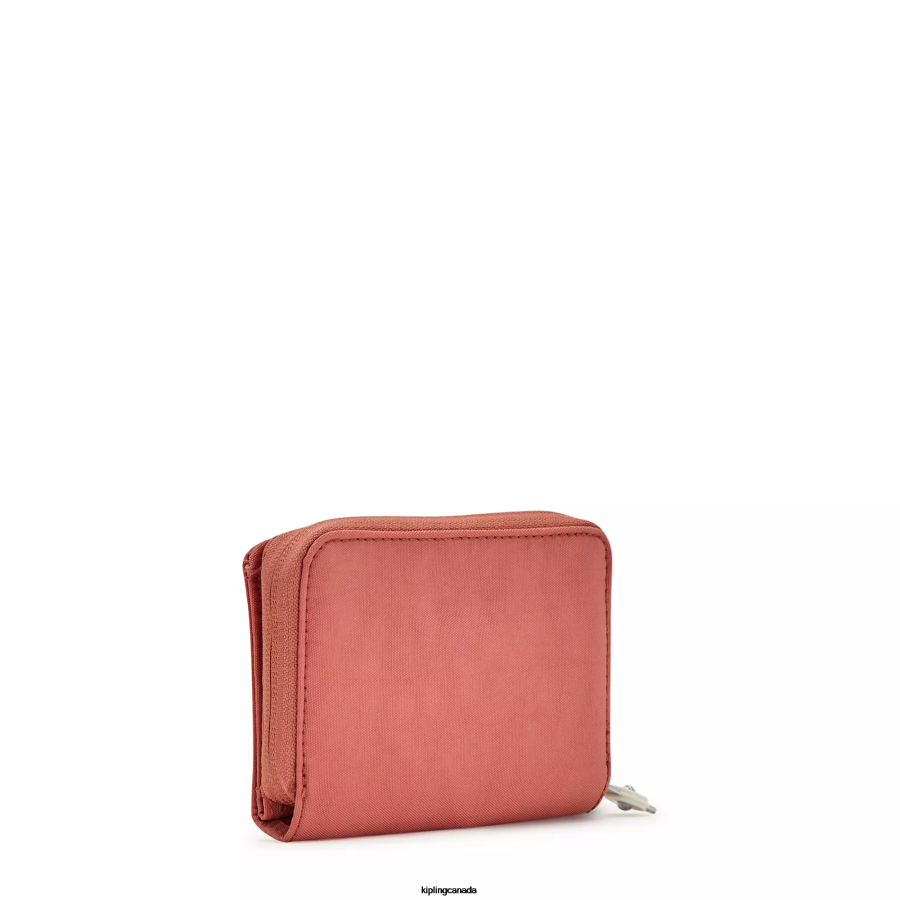 Women Wallets & Wristlets Kipling Vintage Pink Money Love Small Wallet FHZD297 - Image 4